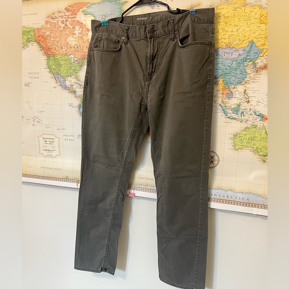 Old Navy Other - Old Navy grayish pants size 34 by 30 gently used